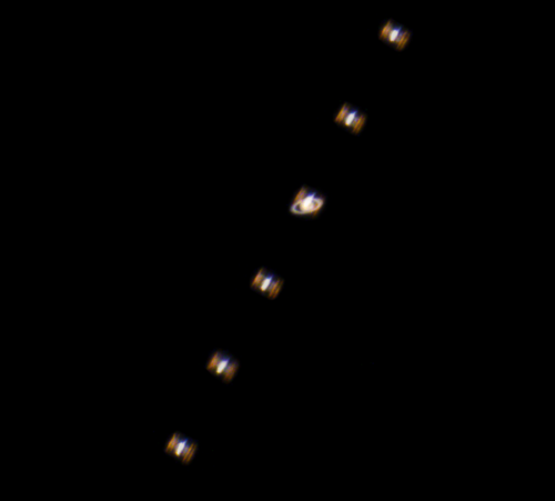 ISS Saturn transit