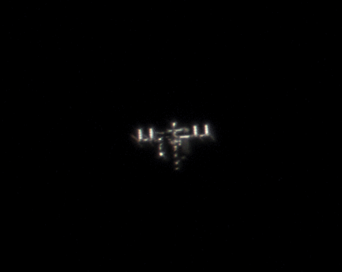 SpaceX Crew Dragon Endeavour docked to the International Space Station (Demo-2 mission) FLARE animation (2nd imaging session)