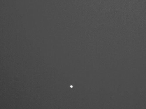 ISS near Venus animation